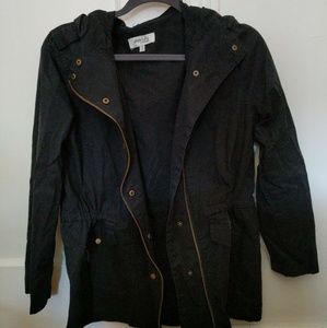 Charlotte Russe Black Utility Jacket M